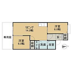 🉐敷金礼金0円！🉐サンハイツ藤山台Ｃ棟