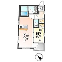 (新築)ジュエル刈谷広小路 201 ｜ 愛知県刈谷市広小路２丁目27（賃貸アパート1LDK・2階・28.00㎡） その2