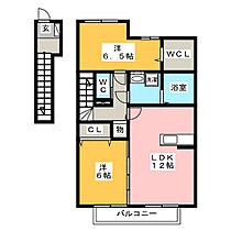 ＬＵＣＥＮＴ　ＩＳＬＥ（ルーセント　アイル）  ｜ 愛知県刈谷市荒井町２丁目（賃貸アパート2LDK・2階・65.87㎡） その2