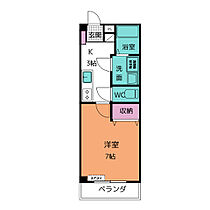 ワンルーム田戸Ｂ棟  ｜ 愛知県高浜市田戸町３丁目（賃貸マンション1K・1階・24.80㎡） その2