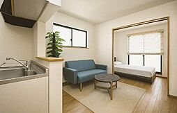 JR東海道本線 刈谷駅 徒歩12分の賃貸アパート 2階1LDKのリビング/ダイニング