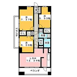 間取図画像 3LDK