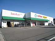 ドラッグストア 「スギ薬局まで1600m」