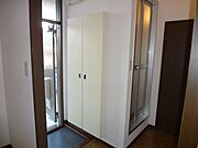 下駄箱付きの玄関