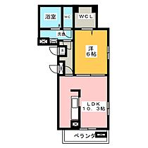 ベル　フルール  ｜ 愛知県春日井市中新町１丁目（賃貸アパート1LDK・1階・40.13㎡） その2