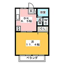 長斉ハイツ  ｜ 愛知県春日井市宮町２丁目（賃貸アパート1DK・2階・37.86㎡） その2