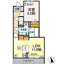 シャノワール 103 ｜ 愛知県春日井市西本町３丁目7番2、8番(未定)（賃貸アパート1LDK・1階・47.85㎡） その2