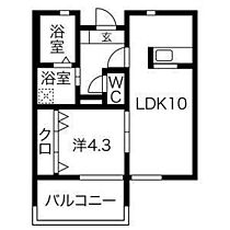 エスペランス勝川  ｜ 愛知県春日井市小野町３丁目（賃貸アパート1LDK・1階・36.76㎡） その2