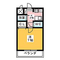 ＷＩＮＧ・カチガワ  ｜ 愛知県春日井市勝川町５丁目（賃貸マンション1K・3階・22.60㎡） その2