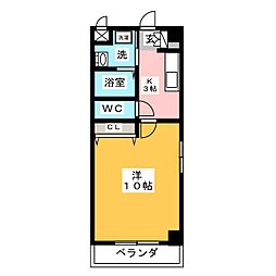 間取図画像 1K