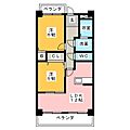 カーム香雅1階6.8万円