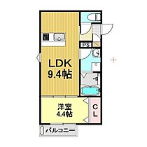 ＬＥＣＯＣＯＮ津島II  ｜ 愛知県津島市西柳原町１丁目86-7（賃貸アパート1LDK・2階・33.01㎡） その2