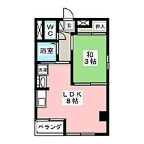 第2野田ハイツ  ｜ 愛知県名古屋市中川区野田１丁目（賃貸マンション1LDK・3階・30.00㎡） その2