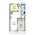 マンションパルB棟4階4.5万円