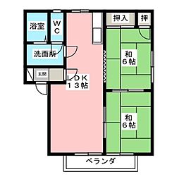 🉐敷金礼金0円！🉐ローズガーデン800　Ｆ