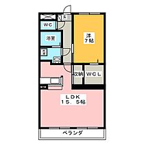 グランシャリオ  ｜ 愛知県豊川市市田町西赤早稲（賃貸マンション1LDK・2階・55.00㎡） その2