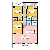 フォレステージ豊川  ｜ 愛知県豊川市馬場町郷前（賃貸マンション3LDK・1階・75.75㎡） その2