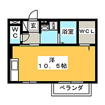 セジュール　Ｓ  ｜ 愛知県豊川市大崎町小林（賃貸アパート1R・2階・29.36㎡） その2