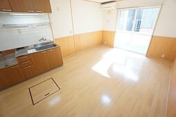 ポピュレール 1階2LDKのリビング/ダイニング