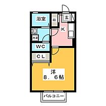 ＡＤＶＡＮ　ｐｎｅｕ　Ａ棟  ｜ 愛知県新城市川田字平（賃貸アパート1K・2階・30.27㎡） その2