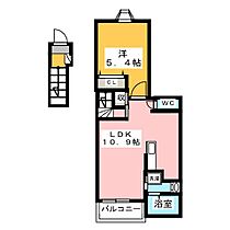 ライグッドIII  ｜ 愛知県豊川市伊奈町正庵（賃貸アパート1LDK・2階・41.27㎡） その2