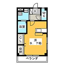 ヴェルジェ2番館  ｜ 愛知県豊川市篠束町東宮（賃貸マンション1R・2階・28.70㎡） その2