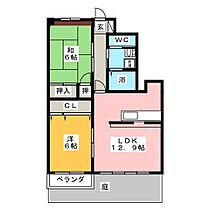 ハイステージよつぎ  ｜ 愛知県蒲郡市大塚町半後（賃貸マンション2LDK・1階・58.09㎡） その2