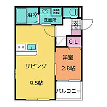 Ｌｅ　Ｃｉｅｌ 1Ｄ ｜ 愛知県豊川市中部町２丁目7-1（賃貸アパート1LDK・1階・30.00㎡） その2