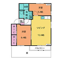 サンヴィレッジ西桜木　Ａ棟  ｜ 愛知県豊川市西桜木町２丁目（賃貸アパート2LDK・1階・54.57㎡） その2