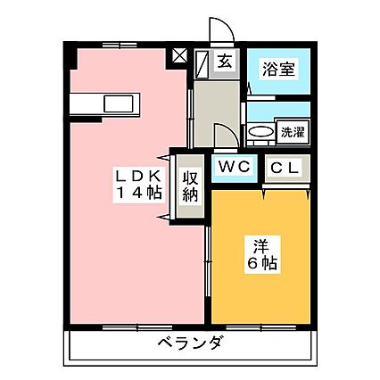 リヴァージュB_間取り_0