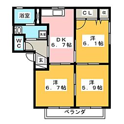 🉐敷金礼金0円！🉐ラカーサフェリス　Ｄ棟