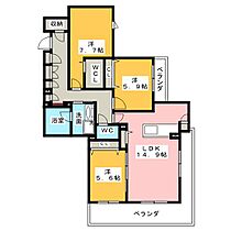 アートグレイス元城  ｜ 愛知県豊田市元城町４丁目（賃貸マンション3LDK・3階・85.12㎡） その2