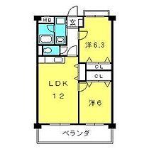 コートレージュI  ｜ 愛知県豊田市四郷町与茂田（賃貸マンション2LDK・3階・54.52㎡） その2