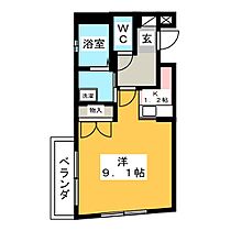 ＪＲＳ．Ｍ  ｜ 愛知県豊田市昭和町４丁目（賃貸マンション1K・2階・26.20㎡） その2