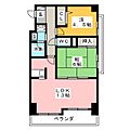 ファーストステージ陣中公園・壱番館3階7.2万円