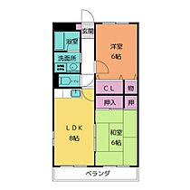 オルテンシア　（Ｏｒｔｅｎｓｉａ）  ｜ 愛知県安城市二本木新町１丁目（賃貸マンション2LDK・2階・51.00㎡） その2