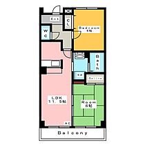 百石スタービル  ｜ 愛知県安城市百石町１丁目（賃貸マンション2LDK・2階・54.90㎡） その2