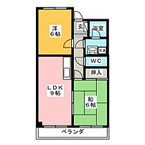 リンピア中道  ｜ 愛知県犬山市大字犬山字中道（賃貸マンション2LDK・1階・48.60㎡） その2