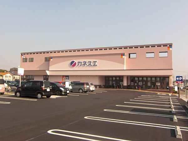 画像20:スーパー「カネスエ大口店まで768m」