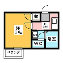 ジュネスさとまつ  ｜ 愛知県犬山市大字羽黒字寺浦（賃貸アパート1K・2階・19.87㎡） その2