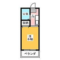 落合第1ビル  ｜ 愛知県犬山市字惣作（賃貸マンション1K・2階・17.00㎡） その2