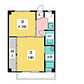 ビレッジハウス大口2号棟4階3.9万円