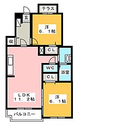 🉐敷金礼金0円！🉐エトワール中切　I