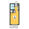 ダイヤモンドハウス4階2.5万円