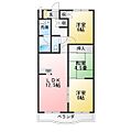 ファミールヴィレッジ3階5.8万円