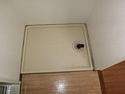 室内洗濯機置き場です。