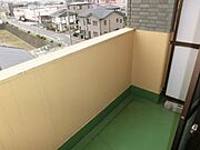 南向きのベランダです