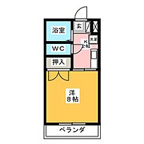 誠和ハイツ  ｜ 愛知県豊田市配津町前屋敷（賃貸アパート1K・2階・26.40㎡） その2