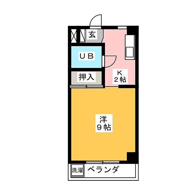 グリーンプラザANNEX ｜愛知県豊田市緑ケ丘１丁目(賃貸マンション1K・2階・25.92㎡)の写真 その2