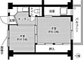 ビレッジハウス永覚新町4号棟2階4.2万円